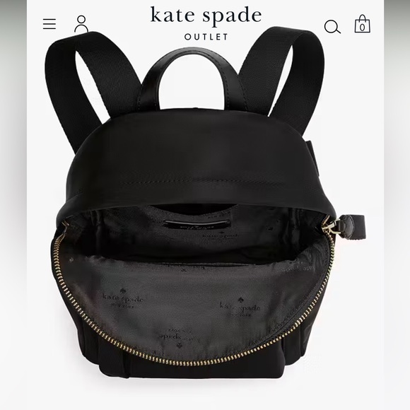 Kate spade Chelsea ksnyl mini backpack NWT with lanyard card holder/ clutch - Picture 12 of 12